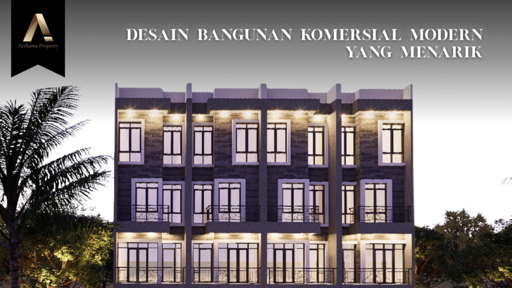 Desain Bangunan Komersial Modern