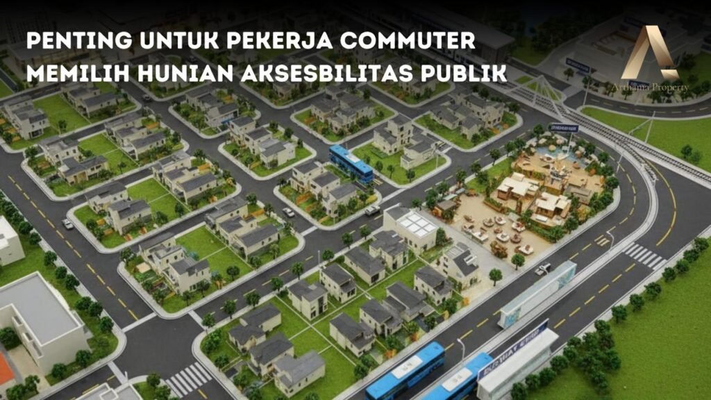 penting untuk pekerja commuter mmeilih hunian untuk aksesbilitas publik