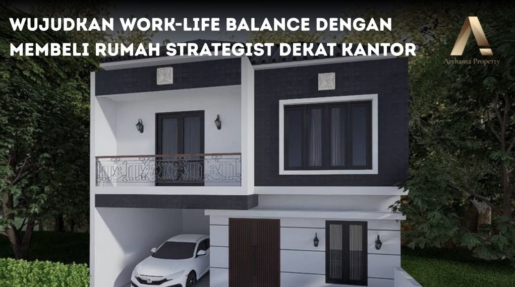rumah strategis dekat kantor