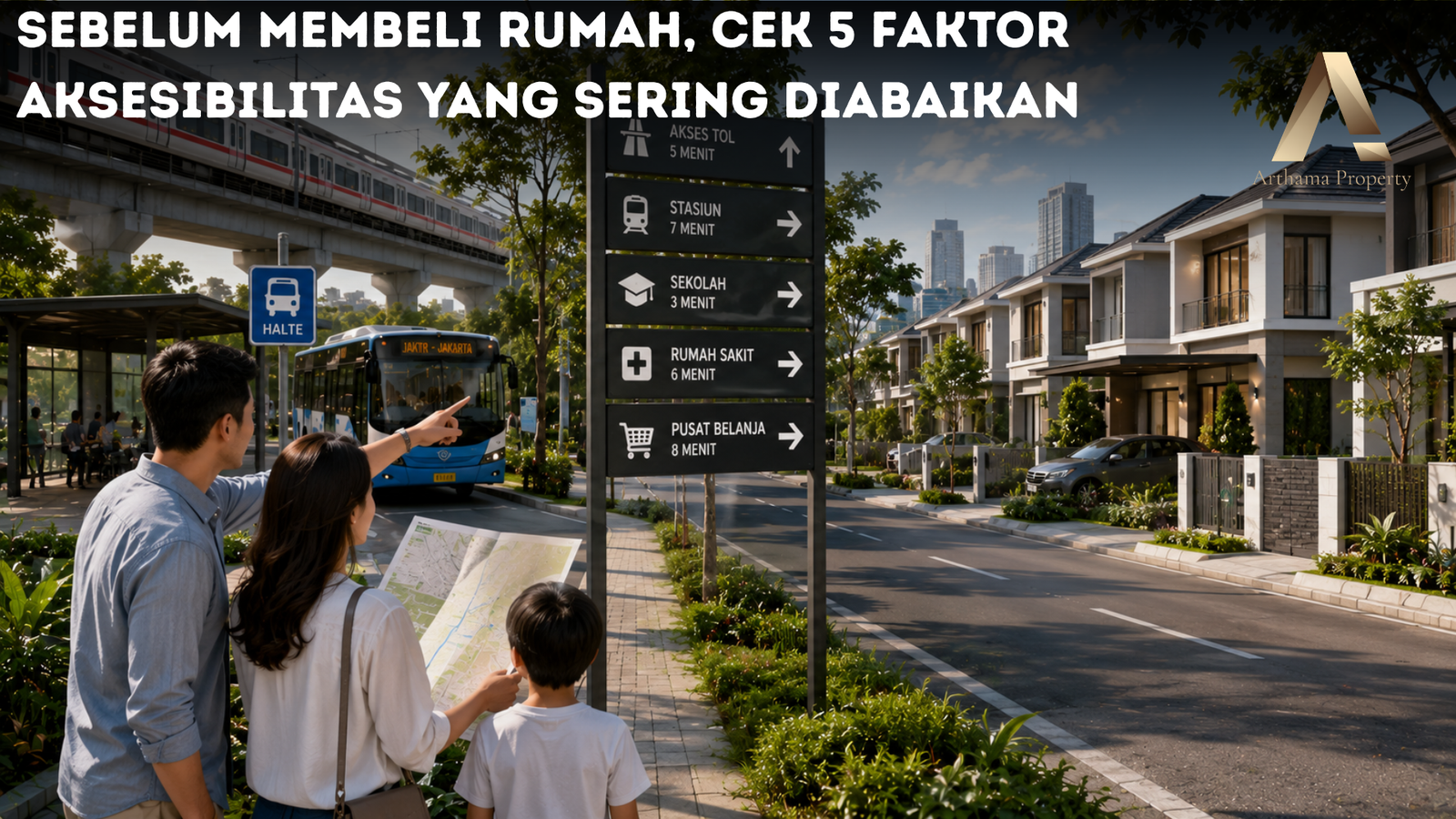 faktor aksesibilitas rumah sebelum membeli properti